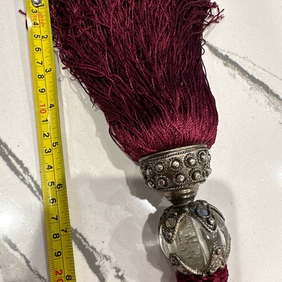 New Vintage 2 Pcs Rope Curtain Tassel TieBacks Curtain Fringe, bought $34.99each - Picture 15 of 16